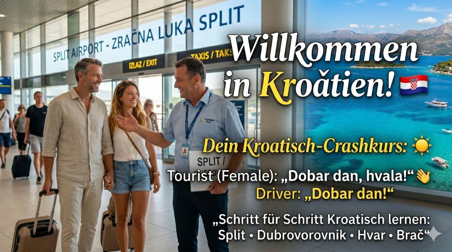 Kroatisch für den Urlaub: Tipps für Anfänger