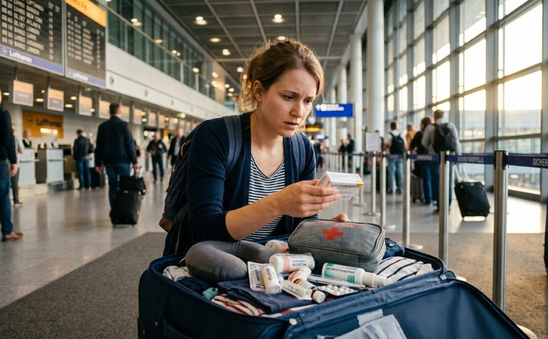 perfekte reiseapotheke
